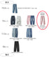 HIGH RISE TUCK WIDE PANTS / PINK /Y252-31064